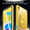 JETech 360 Rotating Case for iPad (A16) 11th/10th Gen, Yellow 5