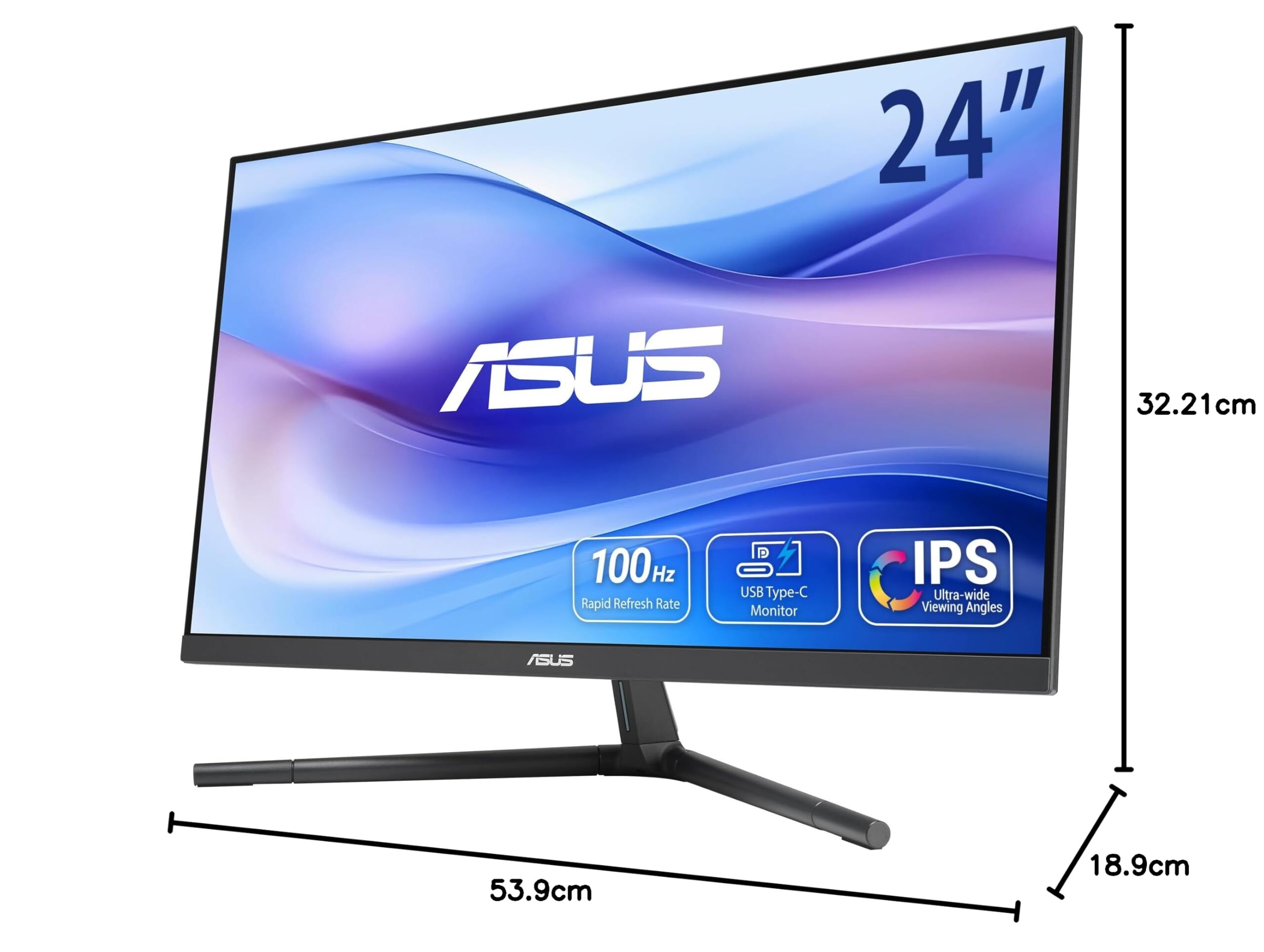 ASUS VU249CFE Eye Care Gaming Monitor – 24