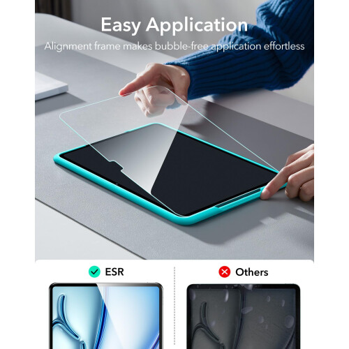 ESR 2 Pack Screen Protector for iPad Air 11 Inch M4/M3/M2, 9H 2