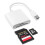 YOFEEPOP USB C SD Card Reader, 2-in-1 SD MicroSD Memory Card Adapter 1