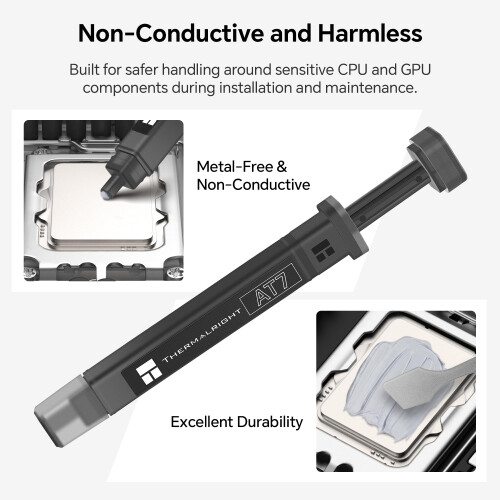 Thermalright AT7 Thermal Paste 4.5g, 12.9W/mK CPU Thermal Compound 2