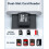 YOFEEPOP USB C SD Card Reader, 2-in-1 SD MicroSD Memory Card Adapter 2