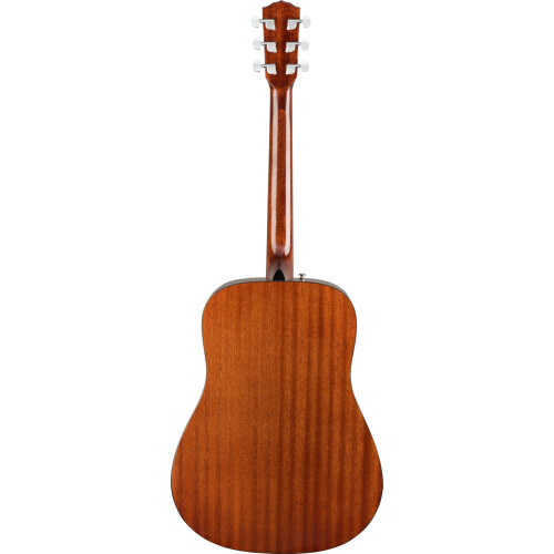 Fender CD-60 Dreadnought Beginner Acoustic Guitar, Mahogany, Natural 2