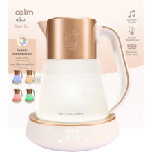 Glazen waterkoker - Russell Hobbs - 1,7 L - 2200 W - Automatische uitschakeling - Verlichtingsindicatie - Verwarmingsschijf