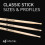 LA Specials Hickory 5B Drum Sticks, Nylon Tip, 3-Pair Pack 2