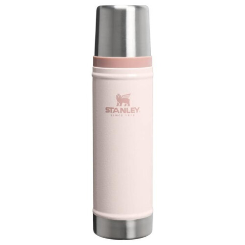 STANLEY Garrafa - STANLEY - O Clássico Lendário - quartzo rosa - 0,6 L - Multiesporte
