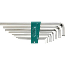 Hoekige inbussleutelset 6-kant 10765/9 - samenstelling 1,5-2-2,5-3-4-5-6-8-10 mm - STAHLWILLE - 264280