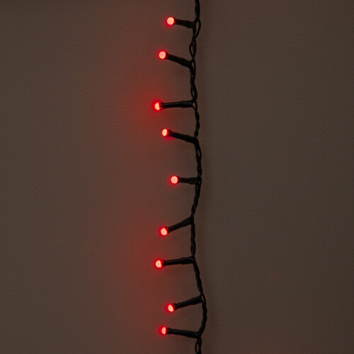 Premier 9m 360 LED BerryBrights Christmas String Lights in Red 2
