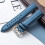 Leather Watch Strap with Stainless Steel Buckle 10