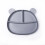 Callowesse Silicone Baby Suction Plate Light Grey 1