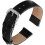 Black Calfskin Leather Watch Strap 18mm 8