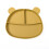 Callowesse Silicone Baby Suction Plate Mustard 1