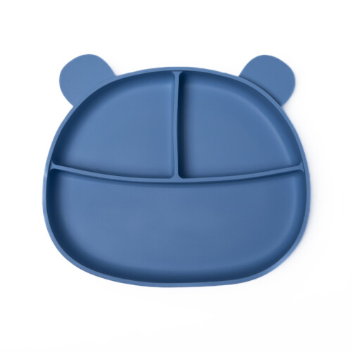 Callowesse Silicone Baby Suction Plate Powder Blue