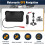 5 Inch Motorcycle Portable GPS Navigation Screen Wireless Carplay Android Auto IP68 Waterproof Display 3