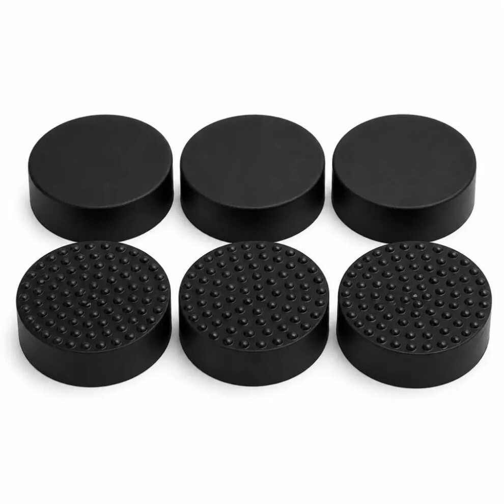 Woven Wood (Standard) Invisible Rubber Pot Feet Planter Risers