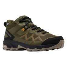 (8.5 UK, Nori/Desert Gold) Columbia Mens Peakfreak 3 OutDry Mid Waterproof Walking Boots