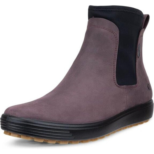 Ecco (6.5 - 7 UK (40EU), Raisin) ECCO Womens Soft 7 Tred GORE-TEX Chelsea Boots