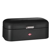 Boite à pain - Wesco - 235201-73 - Tôle d'acier - 22x42x17 cm - Couleur Noir