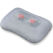 Cojín de masaje Shiatsu BEURER MG 145 - Versátil y relajante - Calefactor - Gris