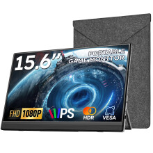 Dopesplay Portable Monitor 15.6", Laptop Second External with Case