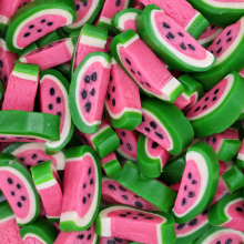 (Watermelon Slices) Pick and Mix Sweets - 225g Sweet Pouches - Retro & Traditional Sweets