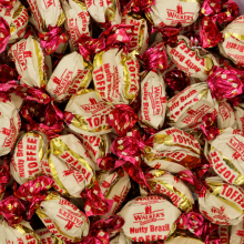 (225g Sweet Pouch) Walker's Nonsuch Nutty Brazil Toffees