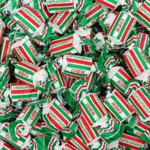 (Spearmint Chews) Small Sweet Jar - Retro & Traditional Sweets
