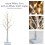 90cm LED White Birch Tree 36 White Lights Battery Operated Christmas Tree 1