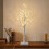 90cm LED White Birch Tree 36 White Lights Battery Operated Christmas Tree 2