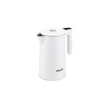 Weißer Wasserkocher - STOLLAR - 1,7 L - 2200 W - Heizplatte - Automatische Abschaltung