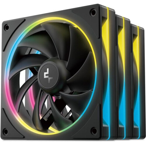 Behuizingsventilator - DEEPCOOL - FL12R SE - 120 mm - ARGB - Set van 3
