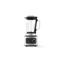 Mixeur argent en acier inoxydable - Stollar - Mode pulse - Mode de broyage de glace - 6 vitesses - Pichet 1,5 l