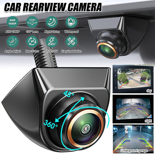 1080P AHD Car Backup Camera Waterproof Night Vision Car Rear View Reverse Camera