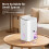 1000ml Mini ELECTRIC Dehumidifier Portable Quiet Timer function Home Office 2026 4
