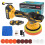 21V Cordless Car Polisher Buffer Dual Action Kit 8 Variable Speed + 2 Battery 2