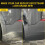 21V Cordless Car Polisher Buffer Dual Action Kit 8 Variable Speed + 2 Battery 11