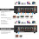 Mini Loop Switcher Box 3 Channel RCA Selector Stereo Audio Splitter w/VU Meter 3