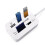Aluminum 3 Port USB 3.0 Hub SD M2 TF MS Multi-In-1 Memory Card Reader Adapter 4