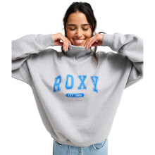 (M, Medium Grey Heather) Roxy Womens Twilight Run Sweatshirt