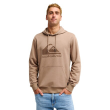 (L, Pine Bark) Quiksilver Mens Comp Logo Hoodie