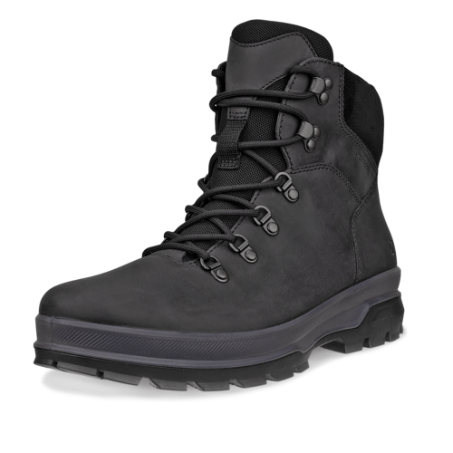 Ecco (13 UK (48EU), Black) ECCO Mens Rugged Track Waterproof Walking Boots