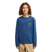 (14 Yrs, Dark Denim) Quiksilver Kids EV Duality Long Sleeve T-Shirt