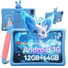TABWEE K10 Kids Tablet 10.1" Android 16 12GB+64GB 5000mAh WiFi Parental Control