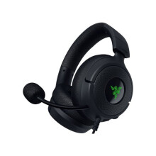 Kraken V4 X Sensa HD Haptics - Auriculares Gaming Cableados con Tecnología HD Haptics - Altavoces Triforce - Negro - Talla única