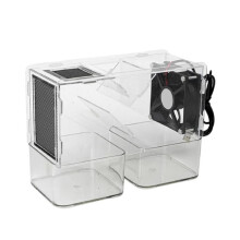 Automatic Bird Feeder Shell Removal Machine, Washable Acrylic Seed Shell Separator for Birds, Effortless Tool for
