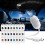 HD Smart Dynamic 5D Holographic Night Light Projector, Plug and Play HD 2-in-1 1