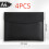 4PCS/A4 Document Folder Wallet, PU Leather Travel Document Holder Organizer, Waterproof File Folder with Snap Closure, 1