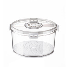 Airtight Bread Box, Round, Storage Container for Homemade Bread, Date Tracker, Bread Storage for Home-Baked Bread