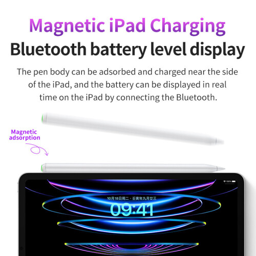 Συμβατό με μαγνητική γραφίδα φόρτισης iPad | Μολύβι με ευαισθησία κλίσης 2