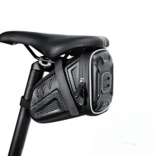 Borsa sottosella da 1,5 litri per bicicletta - Fissaggio con velcro, borsa sottosella impermeabile, accessori per bici da str